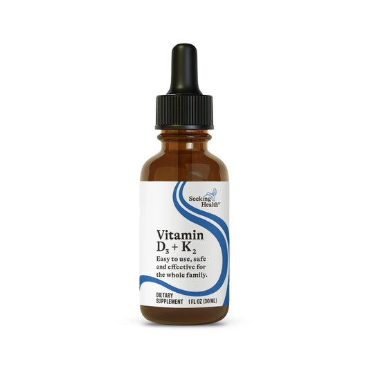 Vitamin D3 + K2 Drops - 30ml | Seeking Health