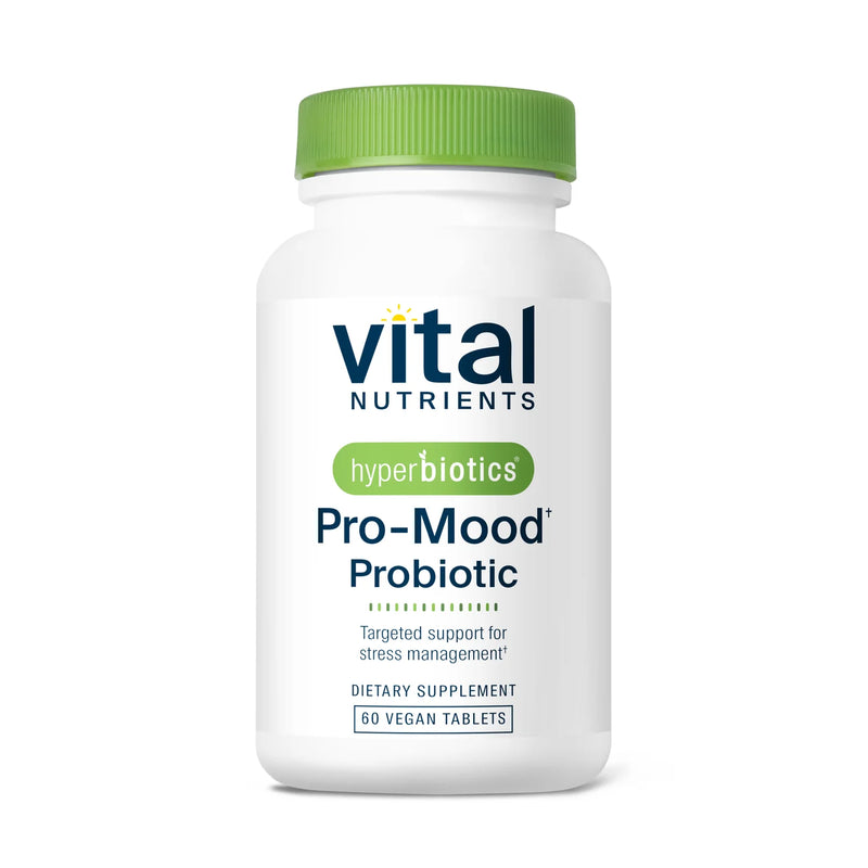 Hyperbiotics Pro-Mood Probiotic - 60 Tablets | Vital Nutrients