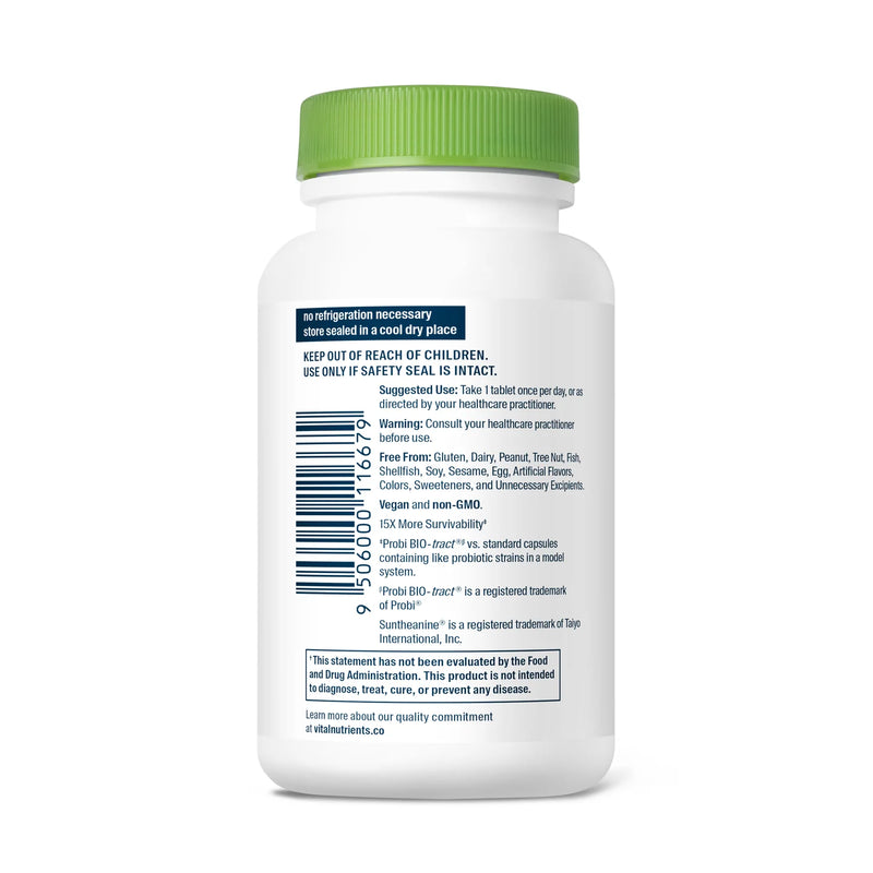 Hyperbiotics Pro-Mood Probiotic - 60 Tablets | Vital Nutrients