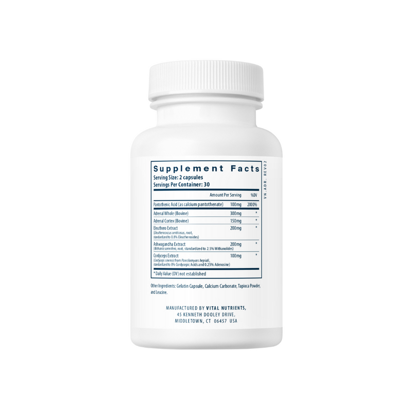 腎上腺支援-60膠囊 | Vital Nutrients