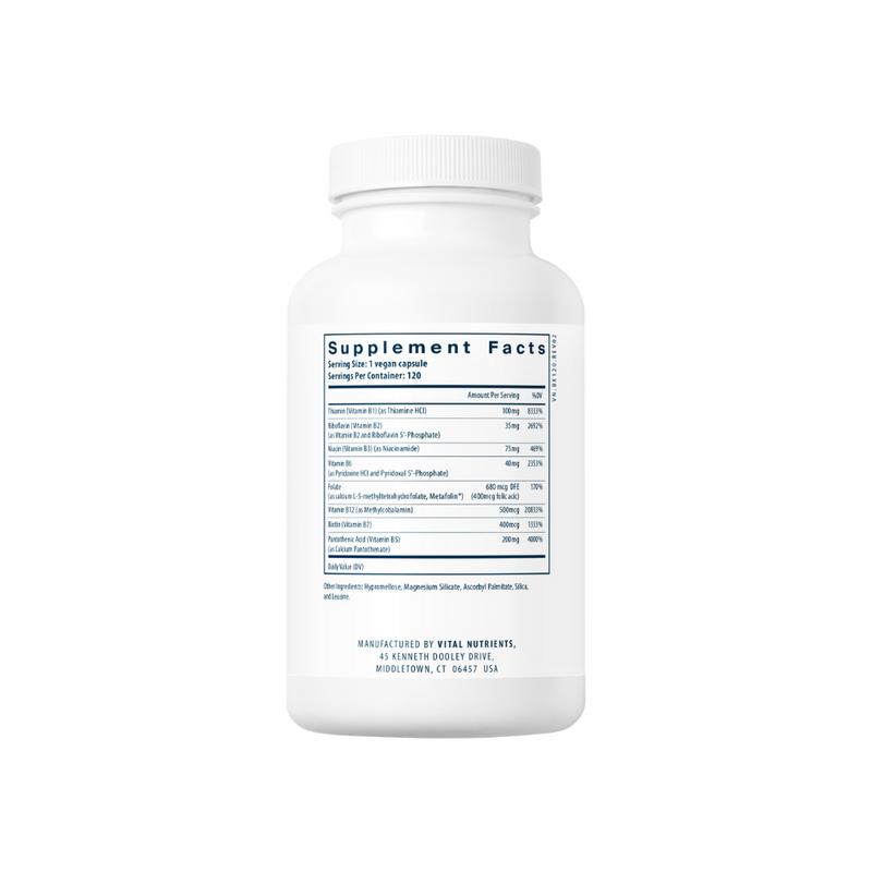B Complex - 120膠囊 | Vital Nutrients