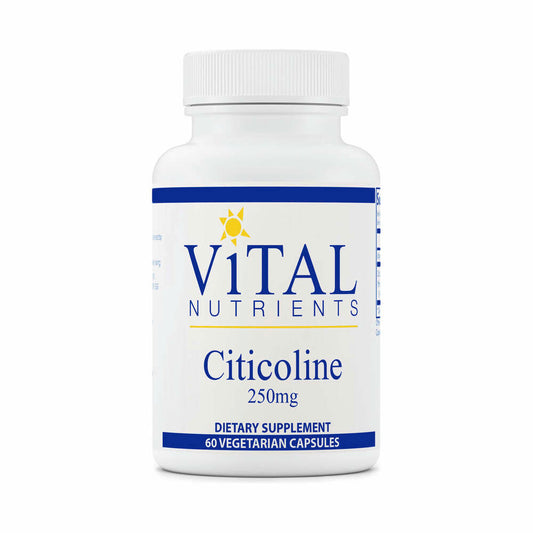 Citicoline 250毫克-60粒膠囊 | Vital Nutrients