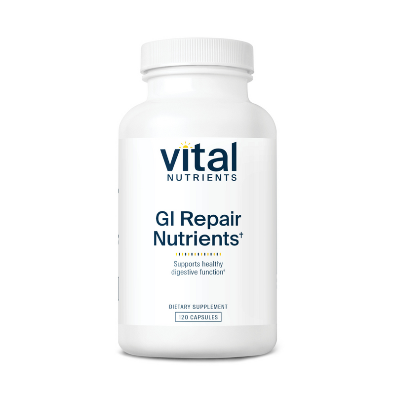 GI Repair Nutrients - 120 Capsules | Vital Nutrients