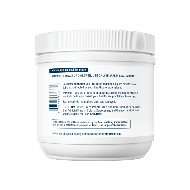肌醇粉 - 225克 | Vital Nutrients