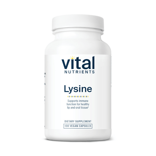 Lysine 500mg - 100 Capsules | Vital Nutrients