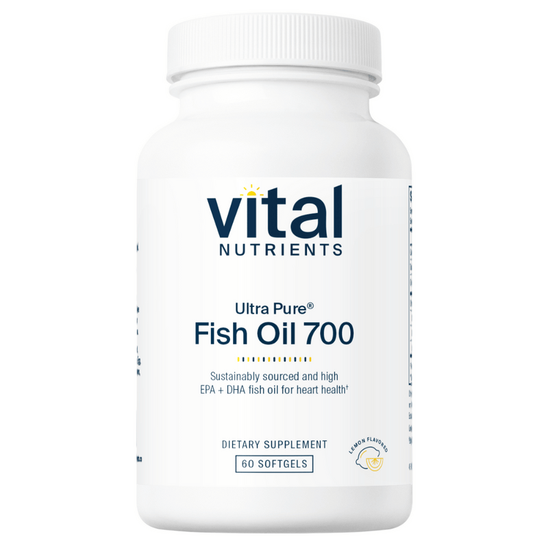 超高純度魚油700 - 60顆膠囊 | Vital Nutrients