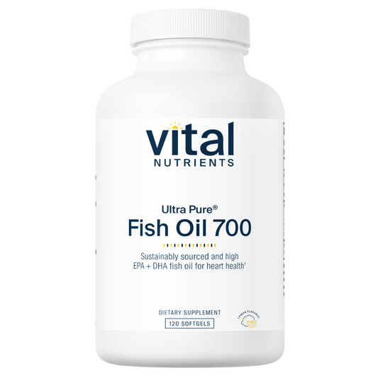 超高純度魚油700 - 120顆膠囊 | Vital Nutrients