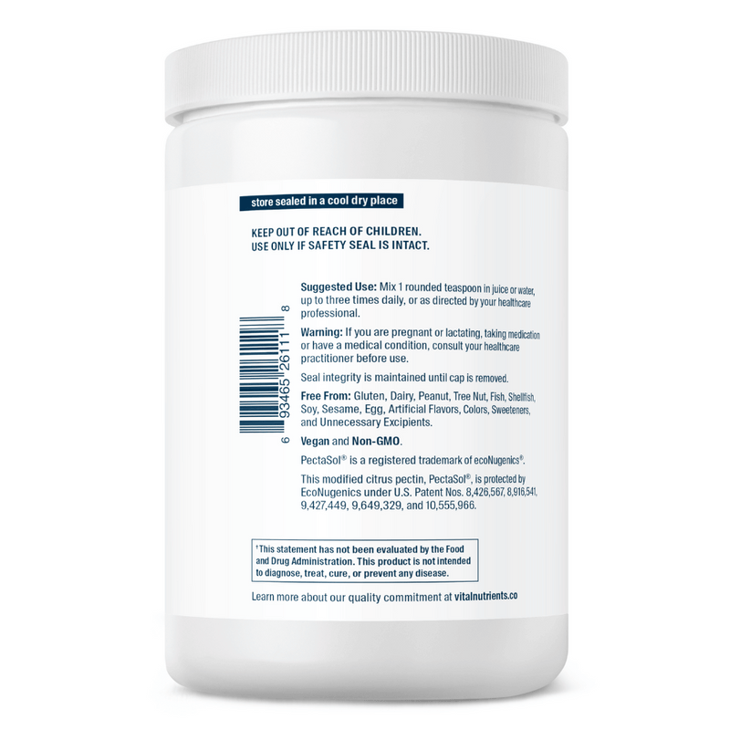 MCP粉末（改良檸檬果膠）- 360克 | Vital Nutrients