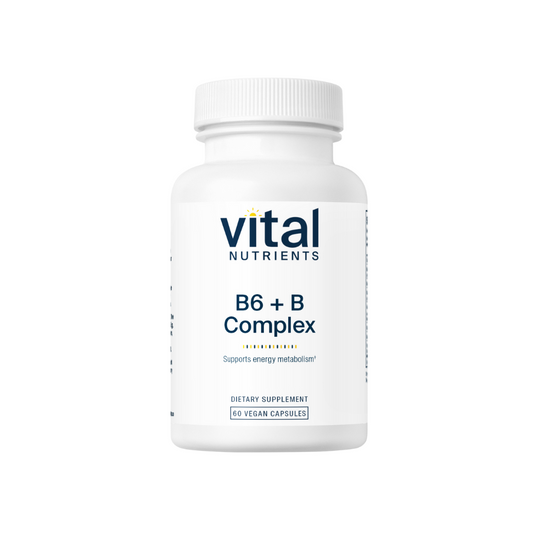 B6 + B Complex - 60カプセル | Vital Nutrients