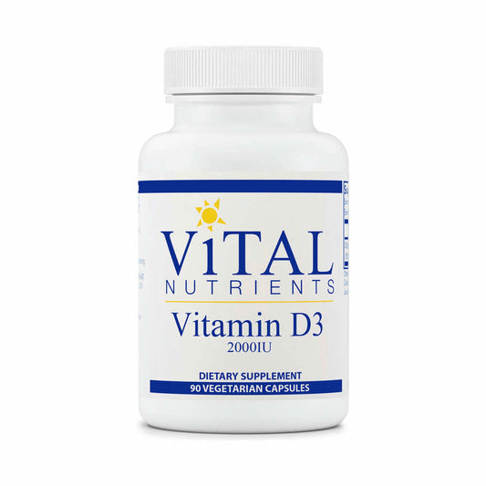 維生素D3 2,000 IU - 90 膠囊 | Vital Nutrients