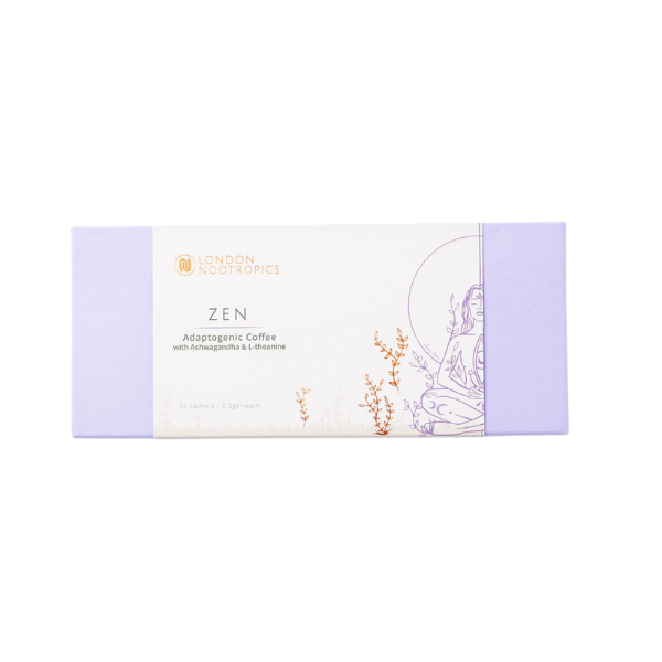 【日本国内送料無料】Zen アダプトジェニックコーヒー - 12袋入り | London Nootropics