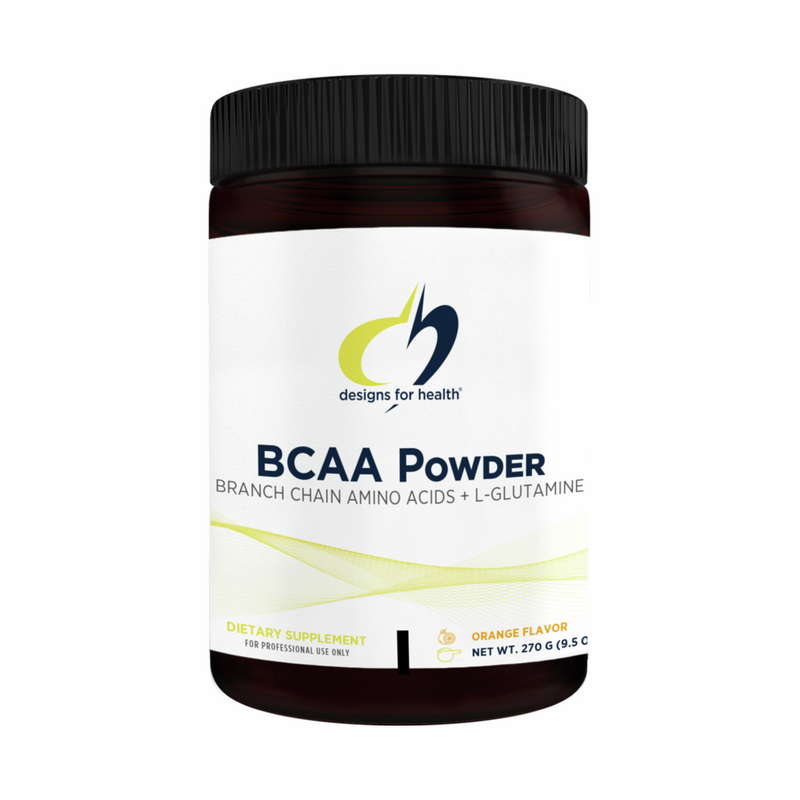 含有 L-谷胱甘肽的 BCAA 粉 - 270g | Designs For Health