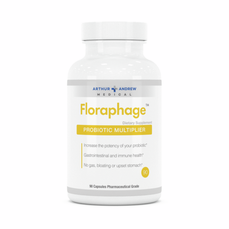 Floraphage (Bacteriophage) - 90 Capsules | Arthur Andrew Medical