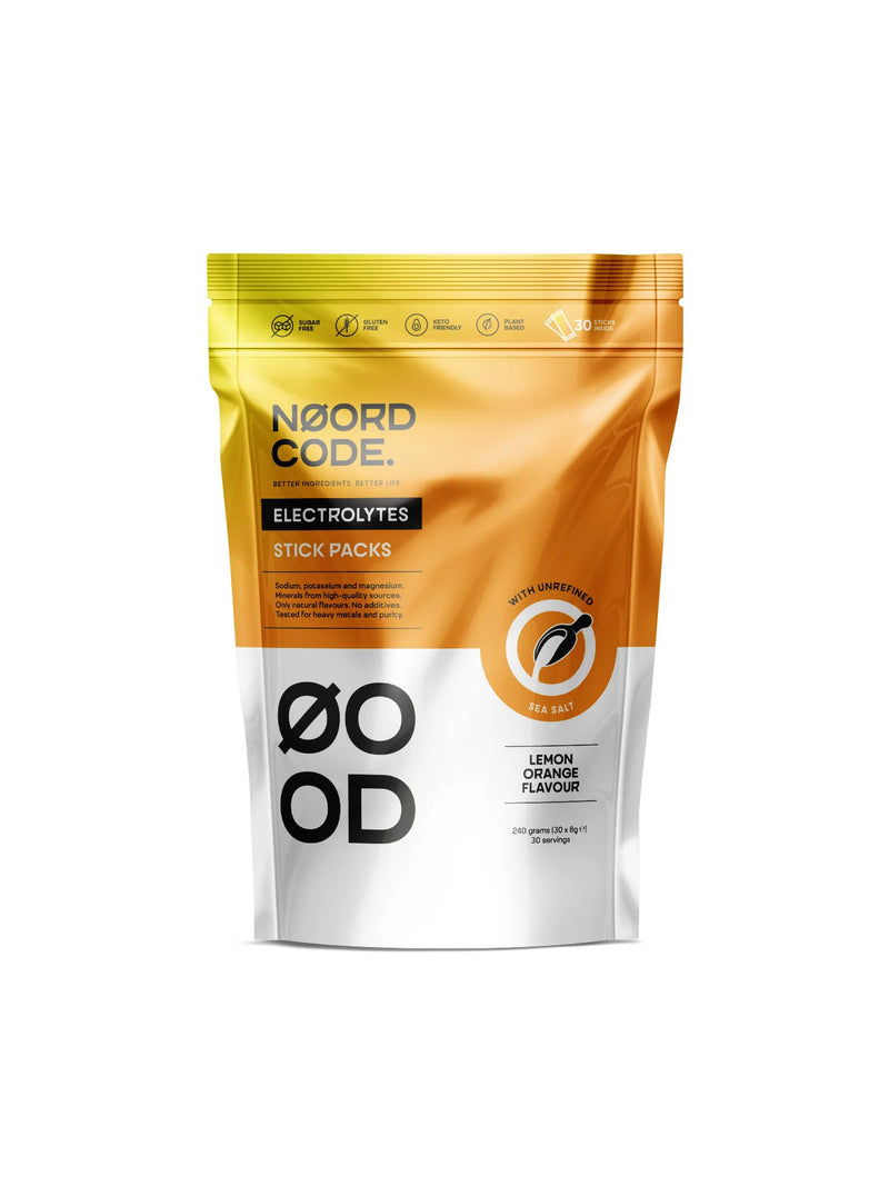 Electrolytes Lemon Orange - 30 Stickpacks | NoordCode