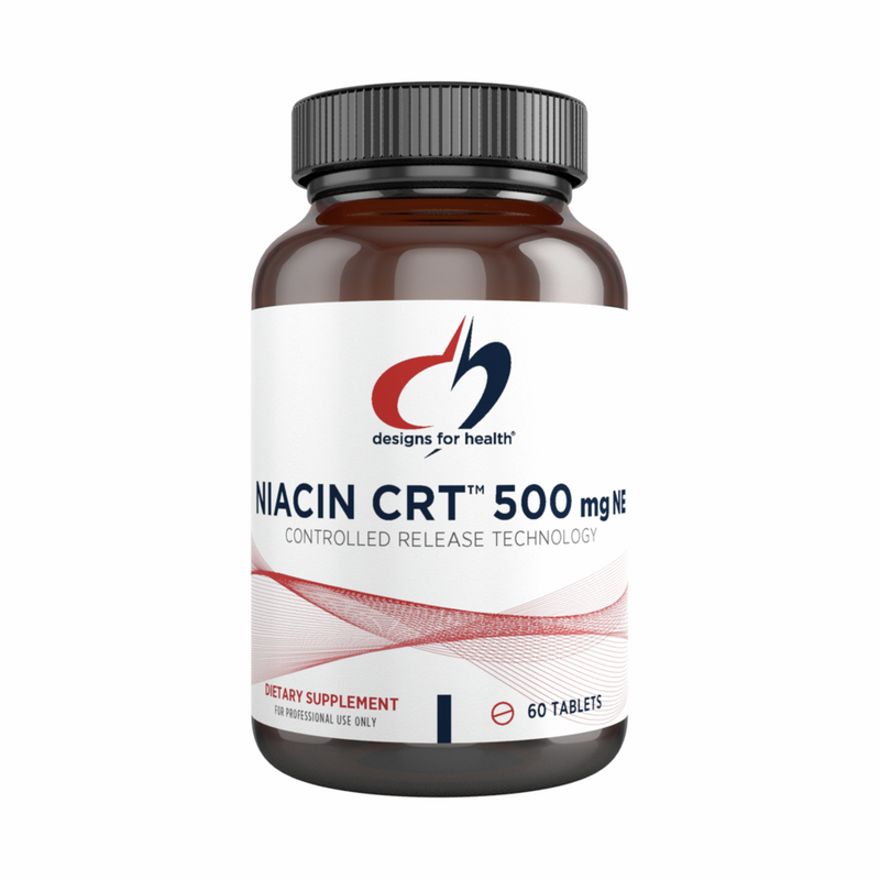 Niacin CRT 500毫克NE - 60片 | Designs For Health