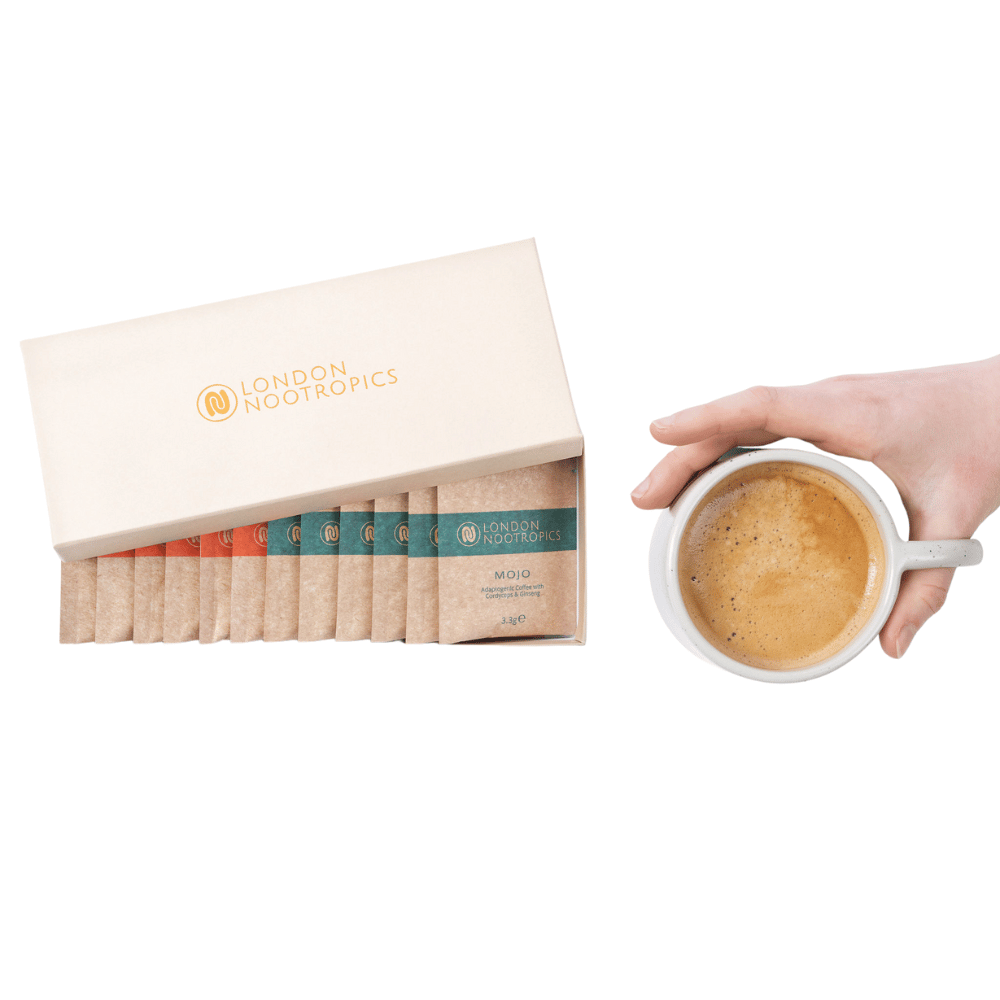 Mushroom Coffee Box - 12 Sachets | London Nootropics